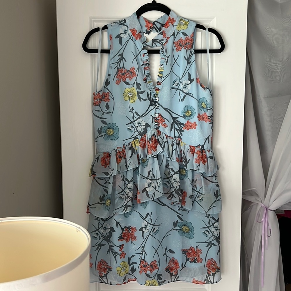 NWT Blue Floral Dress